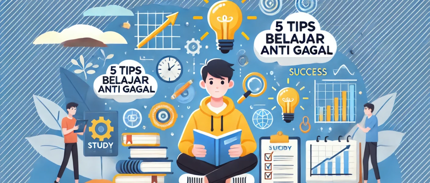 5 Tips Belajar Anti Gagal