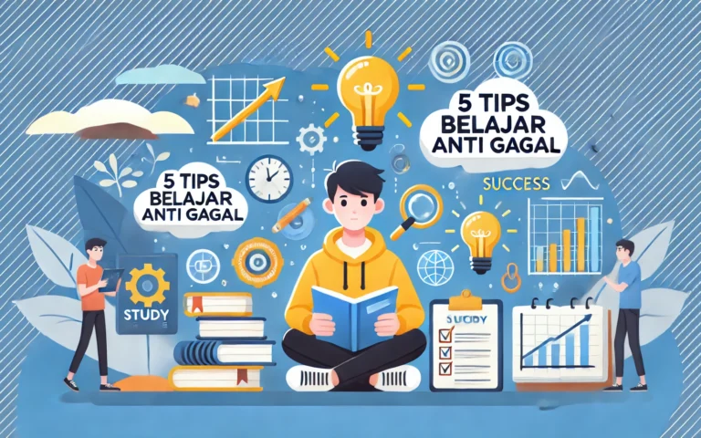 5 Tips Belajar Anti Gagal