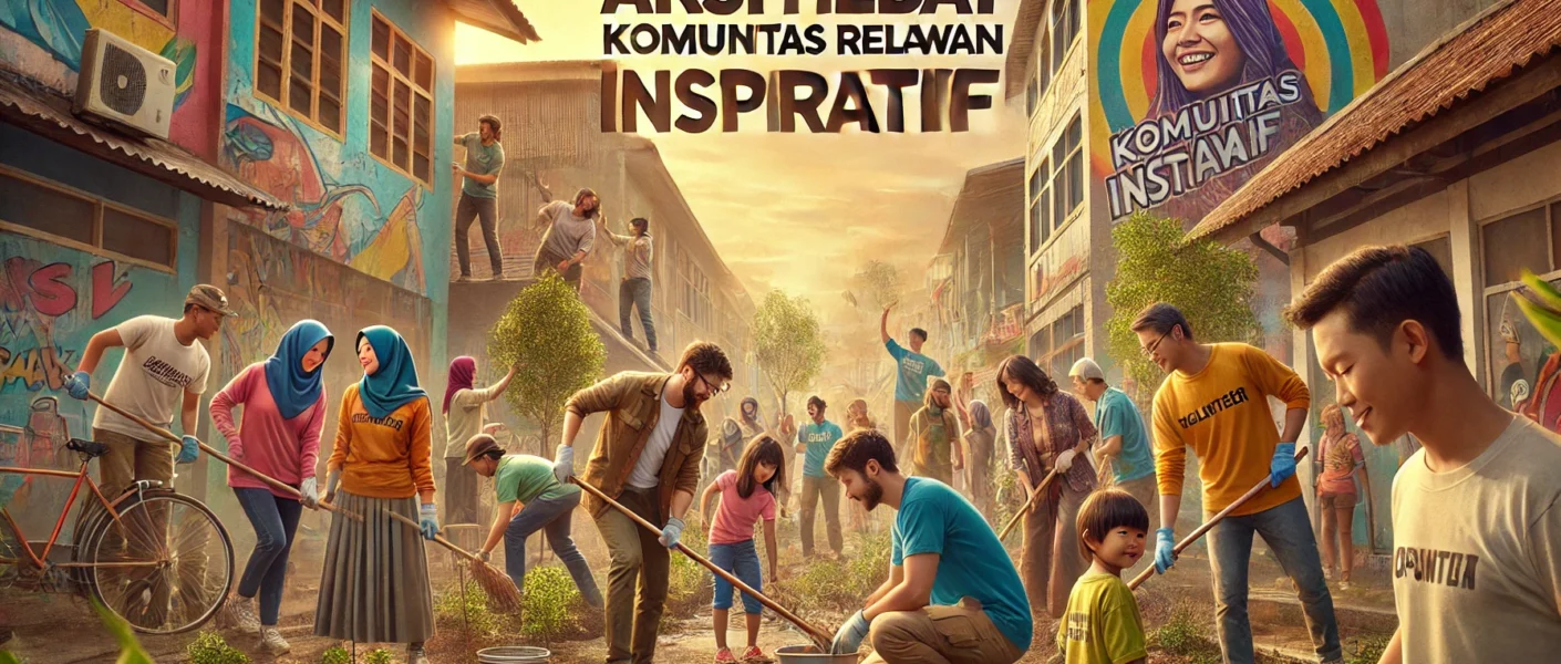 Aksi Hebat Komunitas Relawan Inspiratif