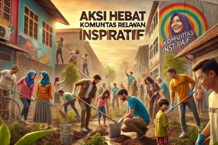 Aksi Hebat Komunitas Relawan Inspiratif