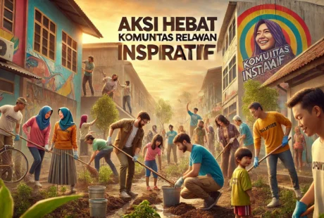 Aksi Hebat Komunitas Relawan Inspiratif