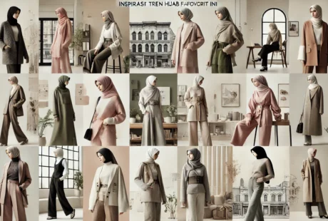 Inspirasi tren hijab favorit tahun ini