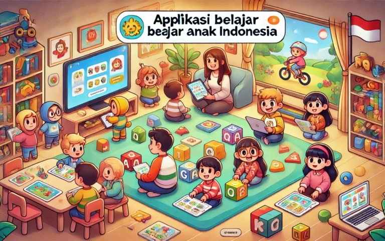 Aplikasi Belajar Anak Indonesia