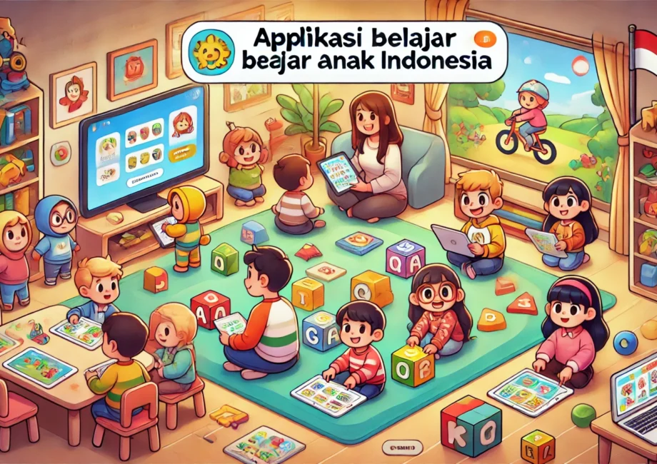 Aplikasi Belajar Anak Indonesia