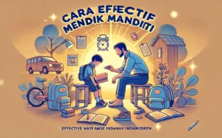 Cara Efektif Mendidik Anak Mandiri