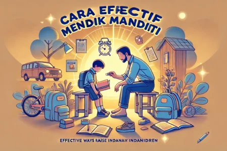 Cara Efektif Mendidik Anak Mandiri 1 Cara Efektif Mendidik Anak Mandiri