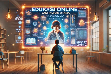 Edukasi Online Jadi Pilihan Utama