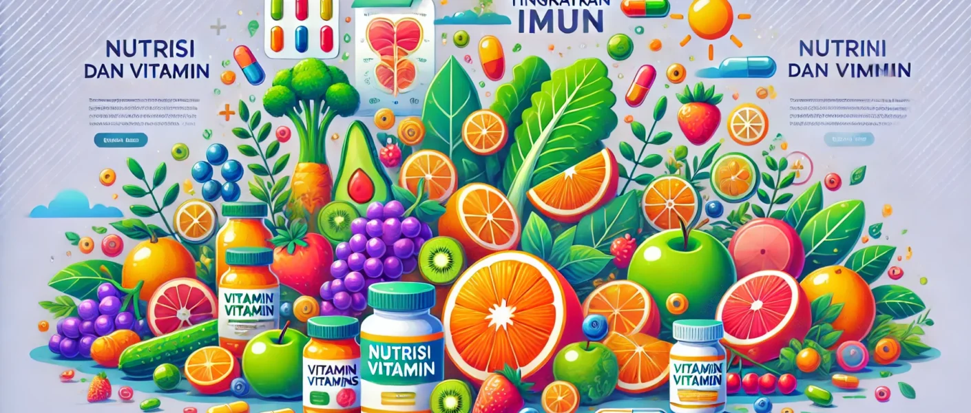 Nutrisi dan Vitamin Tingkatkan Imun