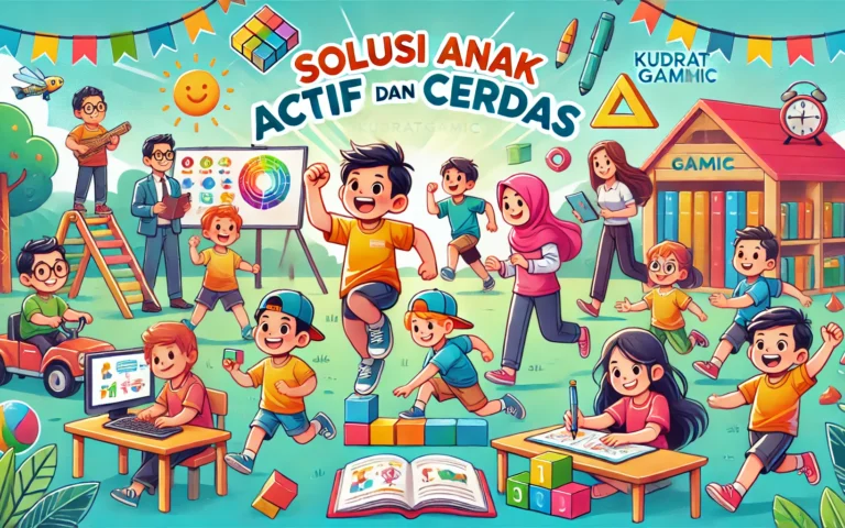 Solusi Anak Aktif dan Cerdas