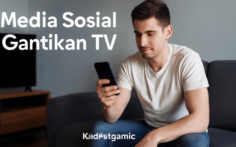 Media Sosial Gantikan TV