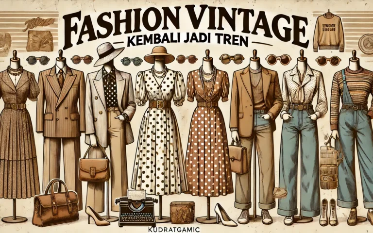 Fashion Vintage Kembali Jadi Tren
