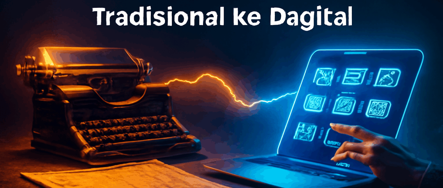 Evolusi Media Tradisional ke Digital
