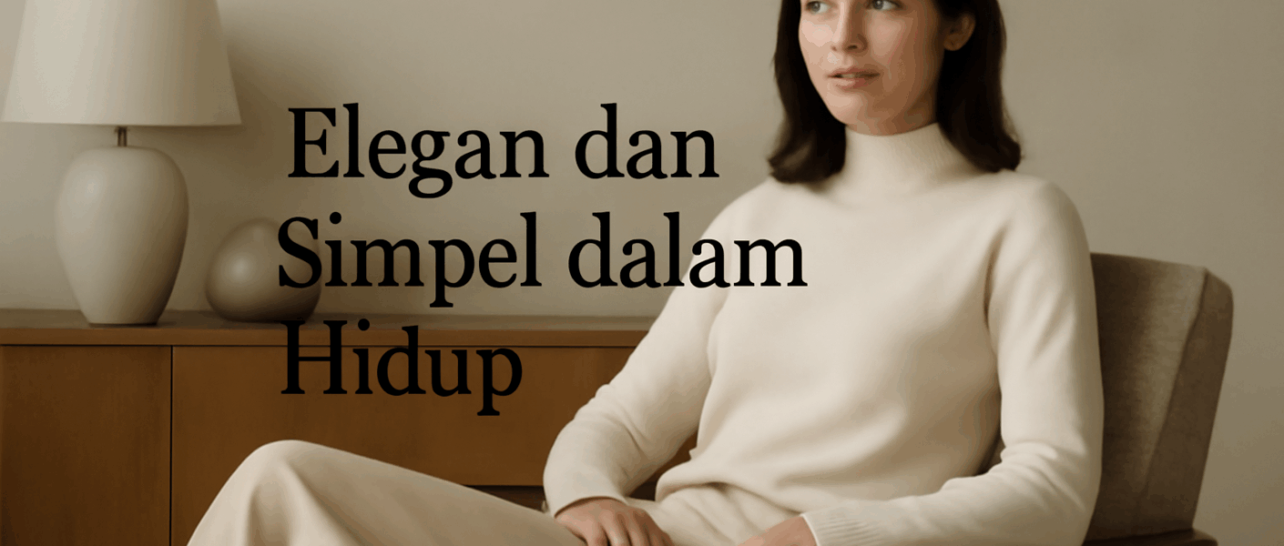Elegan dan Simpel dalam Hidup