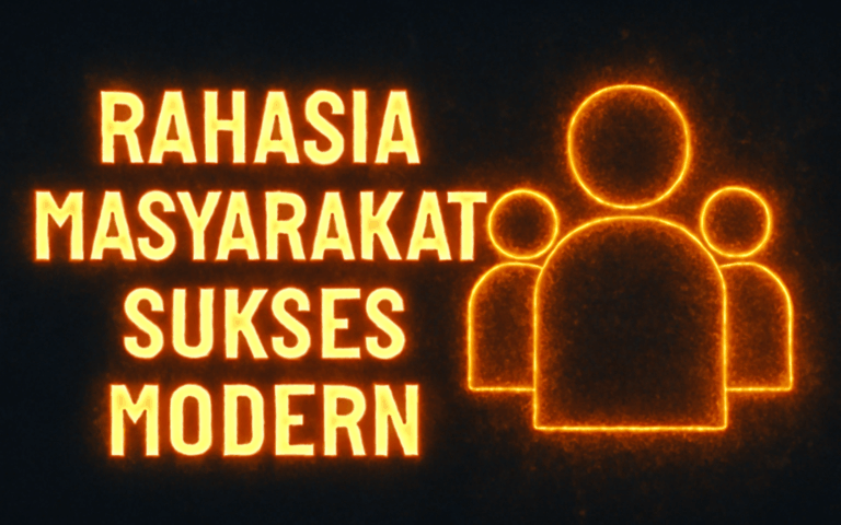 Rahasia Masyarakat Sukses Modern 12 Rahasia Masyarakat Sukses Modern