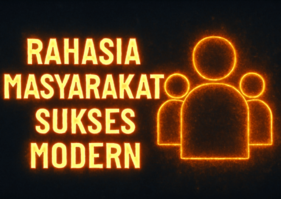 Rahasia Masyarakat Sukses Modern