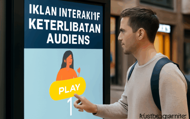Iklan Interaktif Keterlibatan Audiens