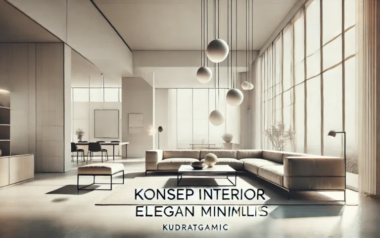 Konsep Interior Elegan Minimalis 7 Konsep Interior Elegan Minimalis