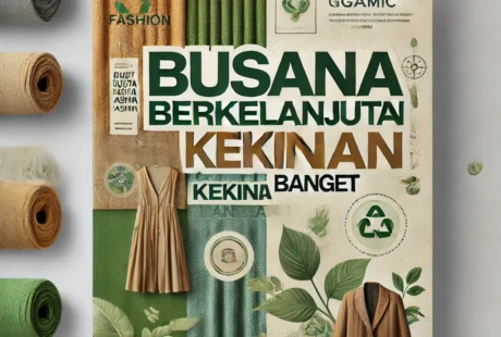 Busana Berkelanjutan Kekinian Banget