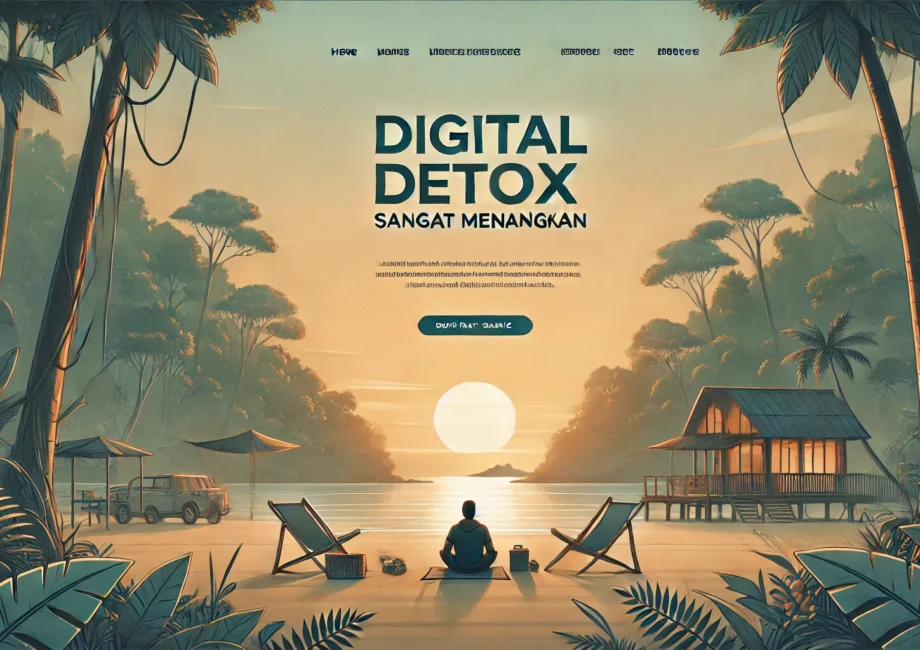 Digital Detox Sangat Menenangkan