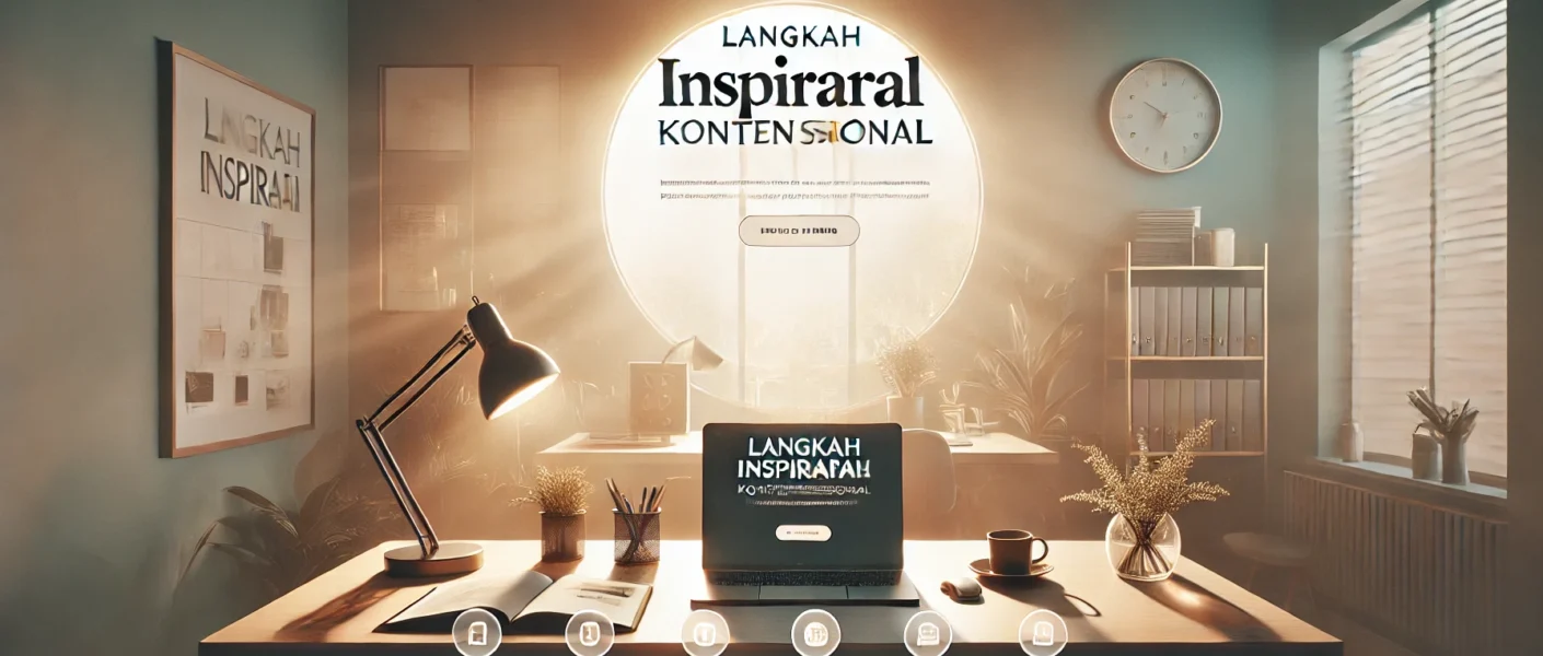 Langkah Inspirasi Konten Profesional