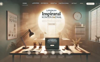 Langkah Inspirasi Konten Profesional