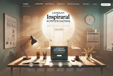 Langkah Inspirasi Konten Profesional