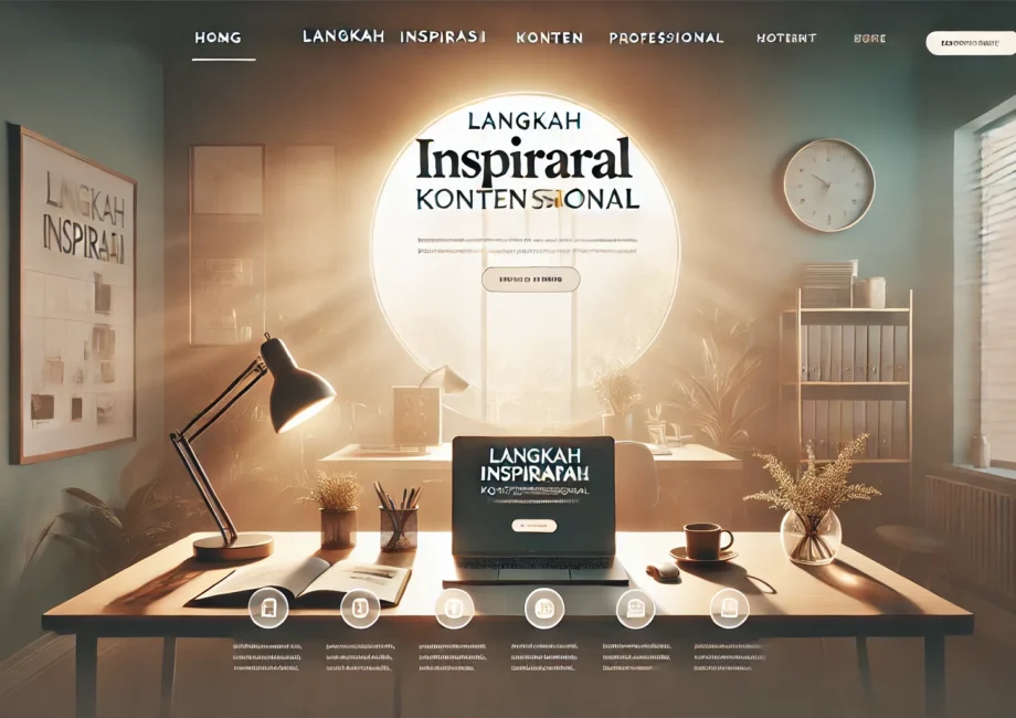 Langkah Inspirasi Konten Profesional