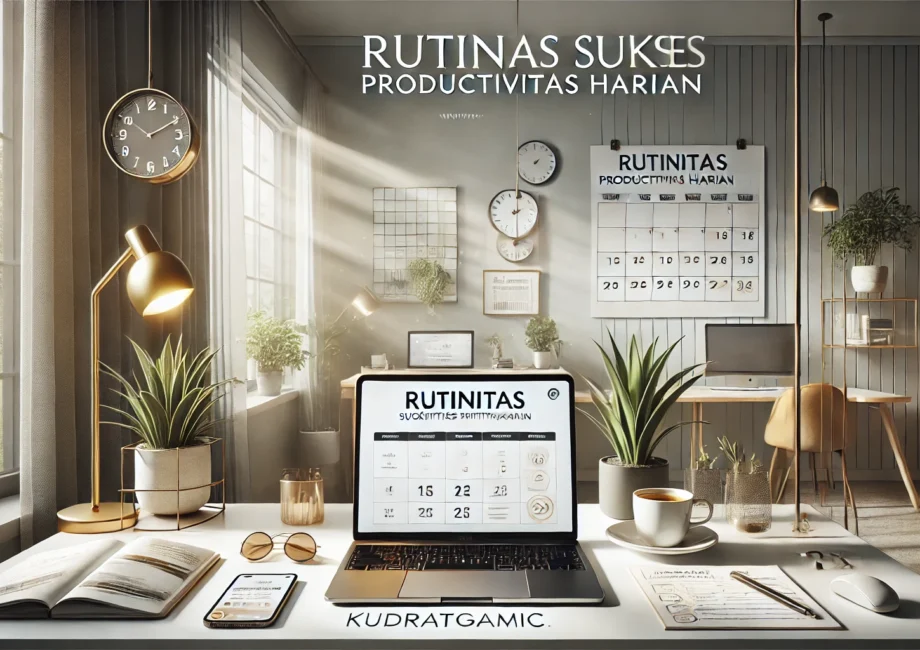 Rutinitas Sukses Produktivitas Harian