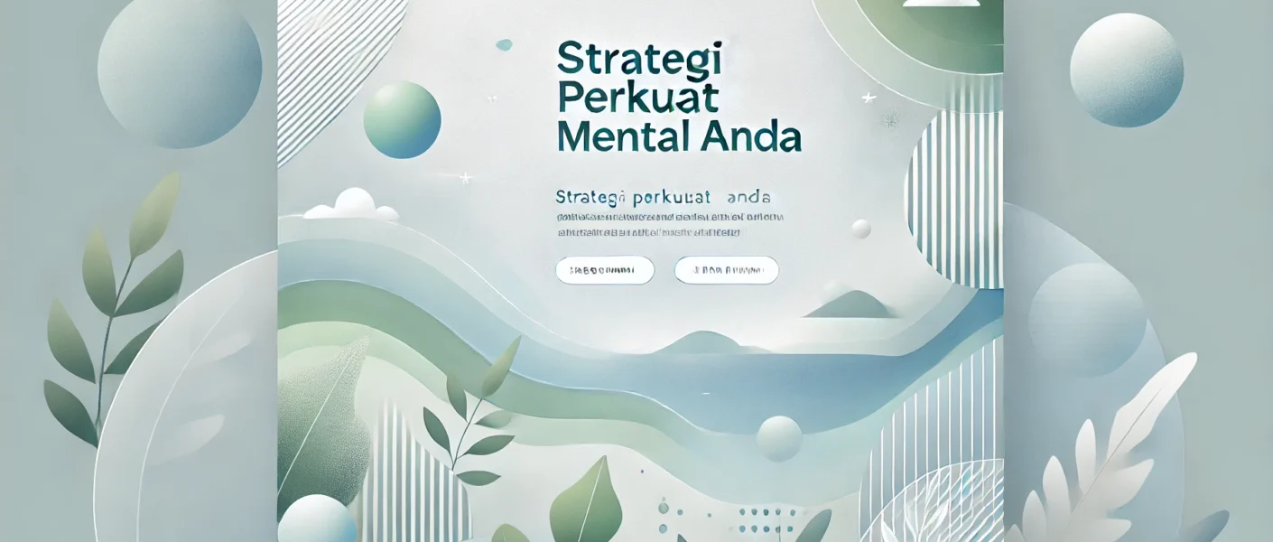 Strategi Perkuat Mental Anda 1 Strategi Perkuat Mental Anda