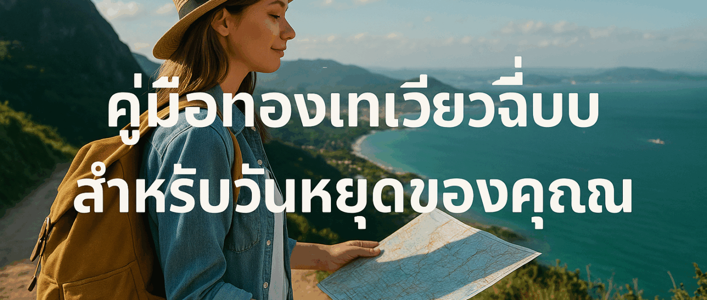 คู่มือท่องเที่ยวฉบับสมบูรณ์สำหรับวันหยุดของคุณ 1 คู่มือท่องเที่ยวฉบับสมบูรณ์สำหรับวันหยุดของคุณ