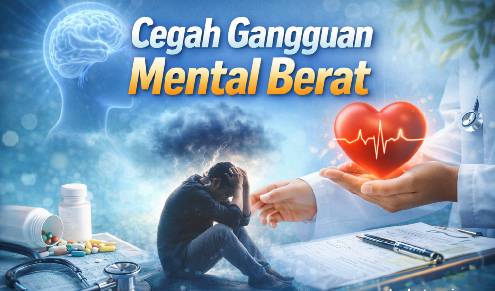 Cegah Gangguan Mental Berat