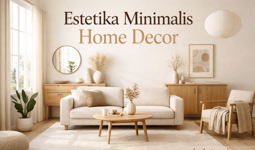 Estetika Minimalis Home Decor
