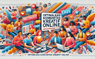 Optimalkan Komunitas Kreatif Online