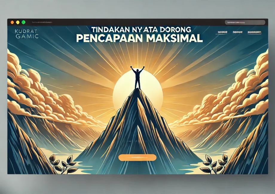 Tindakan Nyata Dorong Pencapaian Maksimal