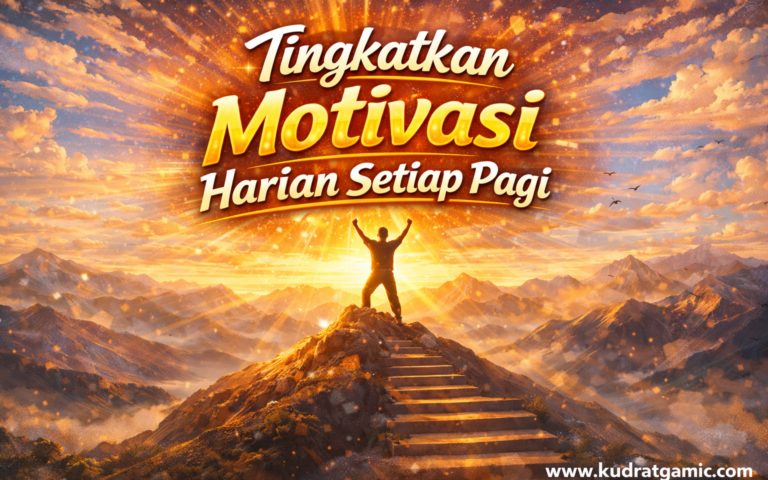 Tingkatkan Motivasi Harian Setiap Pagi
