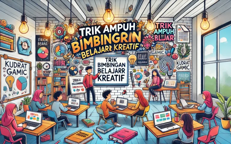 Trik Ampuh Bimbingan Belajar Kreatif