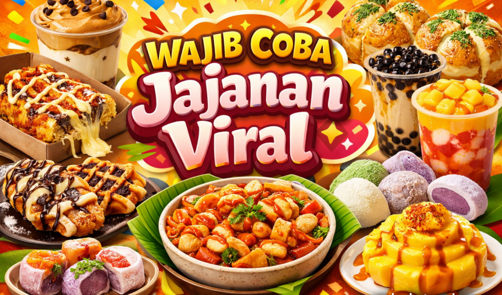 Wajib Coba Jajanan Viral