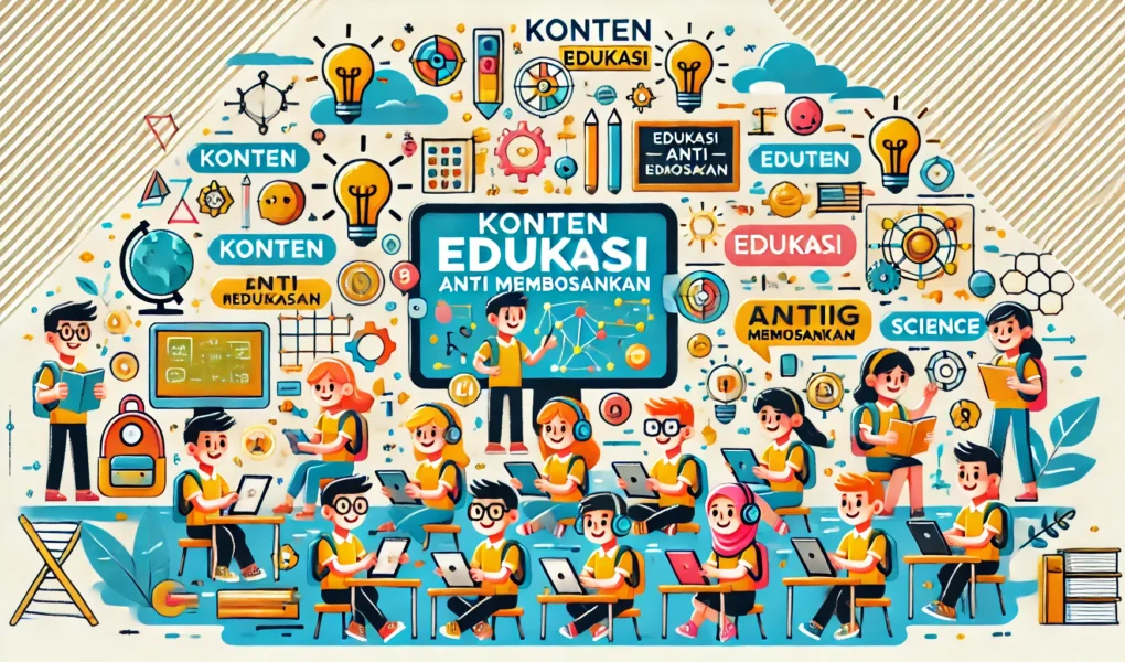 Konten Edukasi Anti Membosankan