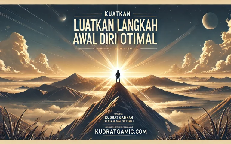 Kuatkan Langkah Awal Diri Optimal