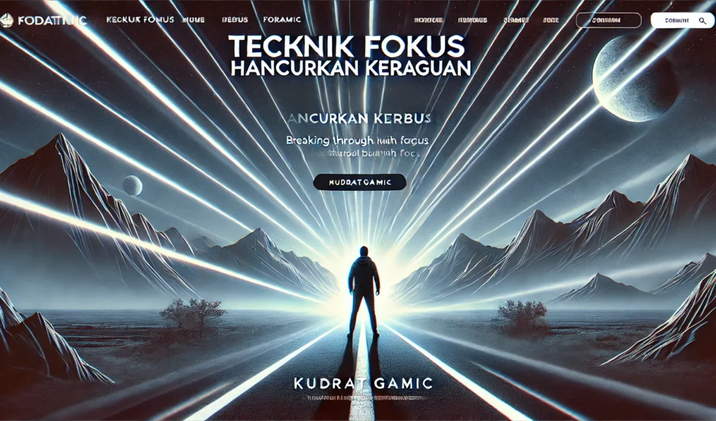 Teknik Fokus Hancurkan Keraguan