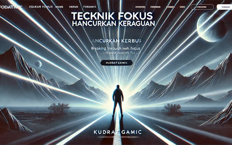 Teknik Fokus Hancurkan Keraguan